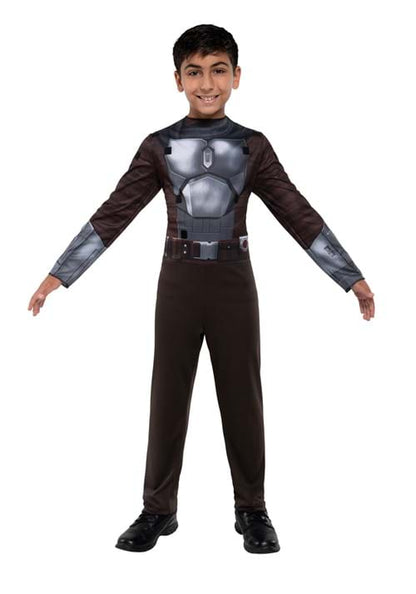 Kid's Deluxe Mandalorian Muscle Chest Dress Up Costume Set - US 4612