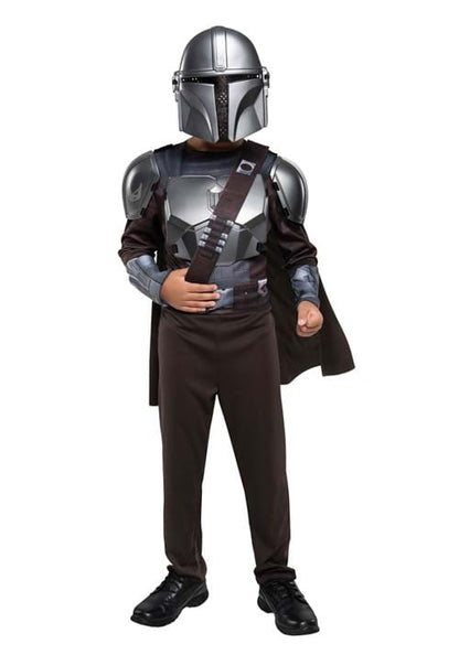 Kid's Deluxe Mandalorian Muscle Chest Dress Up Costume Set - US 4612