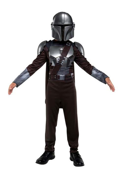 Kid's Deluxe Mandalorian Muscle Chest Dress Up Costume Set - US 4612