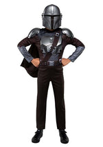 Kid's Deluxe Mandalorian Muscle Chest Dress Up Costume Set - US 4612