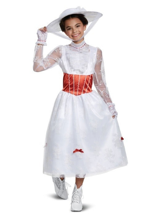 Deluxe Mary Poppins Girl's Costume - US 5244