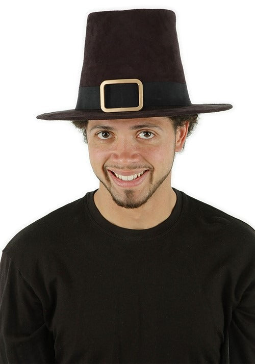 Deluxe Brown Pilgrim Costume Hat - US 0248