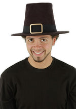 Deluxe Brown Pilgrim Costume Hat - US 0248