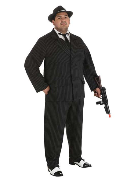 Deluxe Plus Size Gangster Costume - US 1975