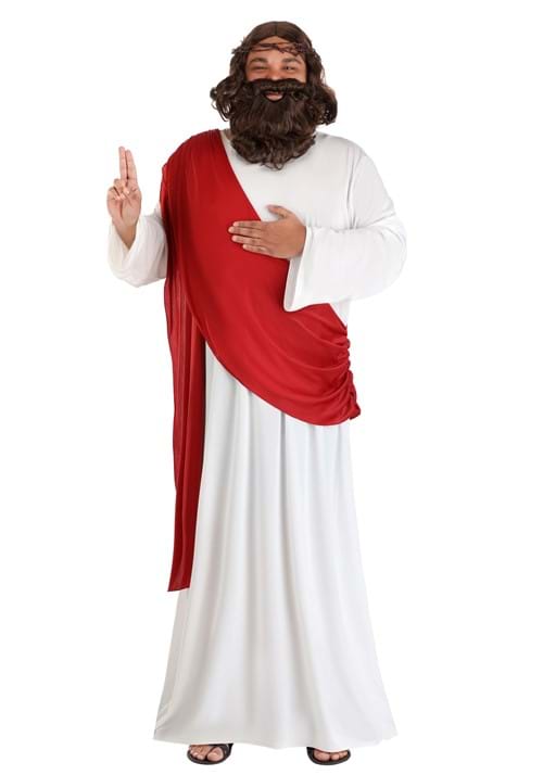 Plus Size Deluxe Jesus Men's Costume - US 2497