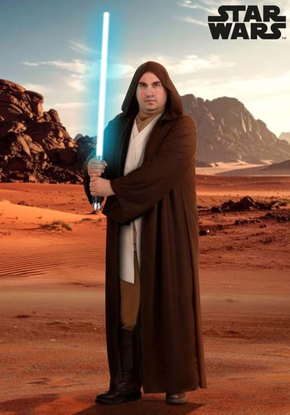 Plus Size Deluxe Star Wars Jedi Costume Robe for Men - US 9820