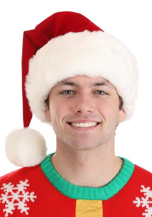 Deluxe Plush Santa Claus Hat Accessory - US 3418