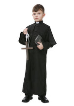 Kids Deluxe Priest Costume - US 8707
