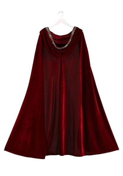 Women's Deluxe Red Riding Hood Plus Size Costume Dress - US 9334