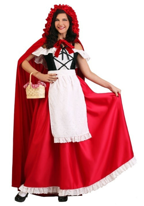 Women's Plus Size Deluxe Red Riding Hood Costume - US 2088