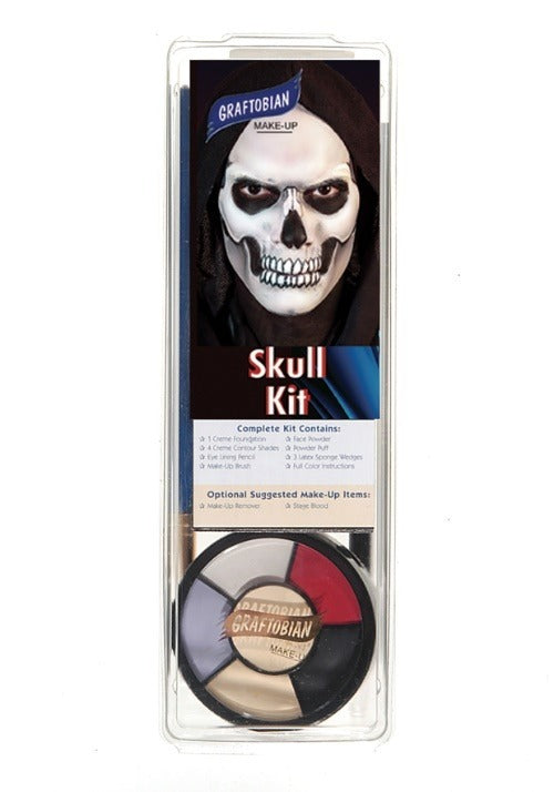 Graftobian Deluxe Skeleton Skull Makeup Kit - US 3938