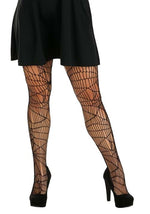 Deluxe Spiderweb Women's Costume Tights - US 5603