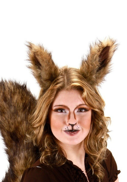 Deluxe Squirrel Ears Costume Headband Accessory - US 6351