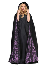 Deluxe Velvet Cape w/Purple Satin Lining - US 5542