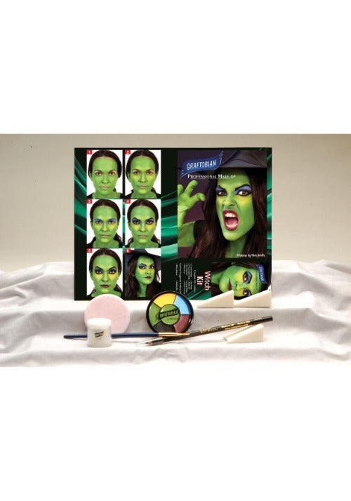 Graftobian Deluxe Costume Witch Makeup Kit - US 5898