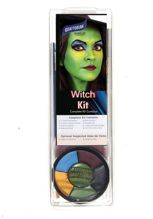 Graftobian Deluxe Costume Witch Makeup Kit - US 5898