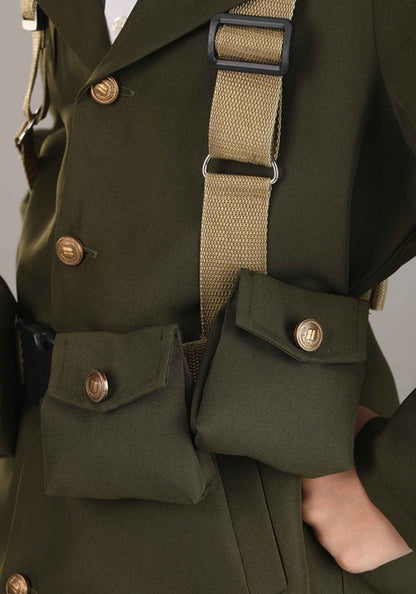 Men's Deluxe WW2 Soldier Costume - US 8433