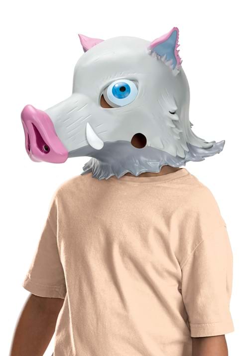 Kid's Demon Slayer Inosuke Boar Costume Mask - US 7039