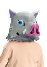 Kid's Demon Slayer Inosuke Boar Costume Mask - US 7039