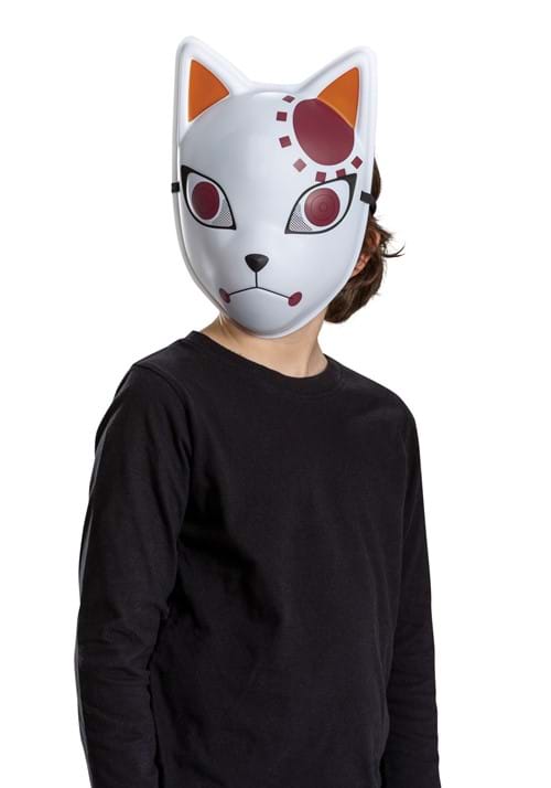 Kid's Demon Slayer Tanjiro Fox Warding Costume Mask - US 8757