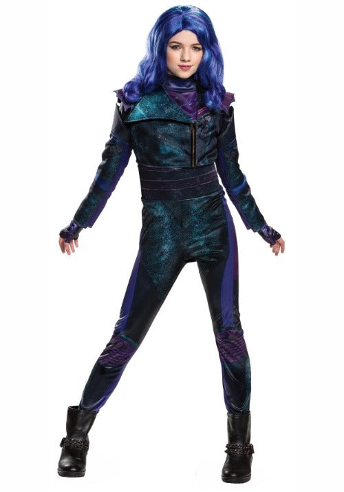 Deluxe Disney Descendants 3 Mal Girls Costume - US 2885
