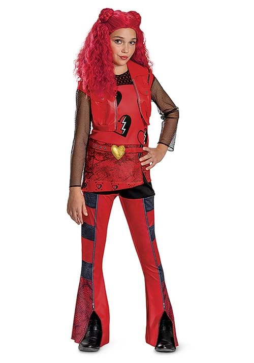 Disney Descendants 4 Red Costume for Girls - US 8791