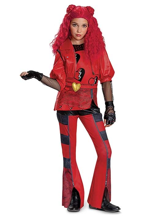 Disney Descendants 4 Deluxe Red Costume for Girls - US 0583