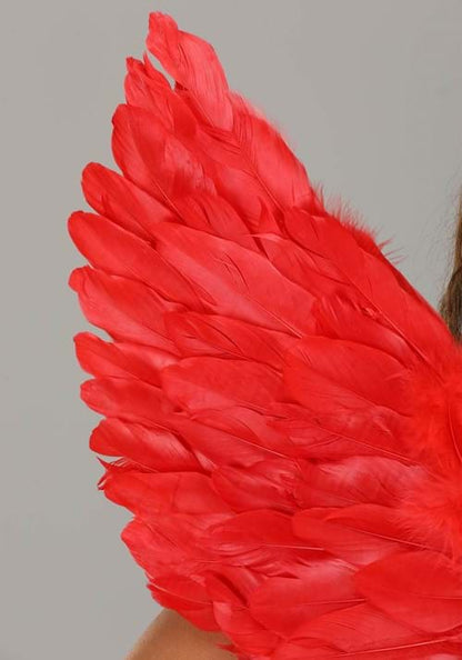 Devilish Angel Red Costume Wings - US 4401