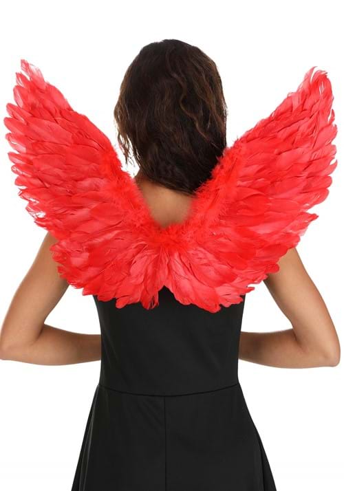 Devilish Angel Red Costume Wings - US 4401