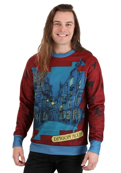 Adult Diagon Alley Harry Potter Sweater - US 5000