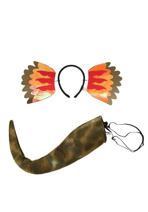 Dilophosaurus Headband & Tail Costume Kit - US 5050