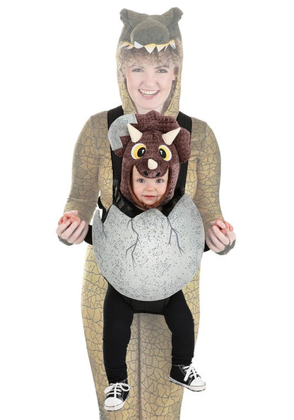 Hatchling Tiny Triceratops Baby Carrier Costume - US 6429