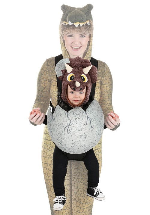 Hatchling Tiny Triceratops Baby Carrier Costume - US 6429