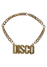 Disco Gold Costume Chain Accessory - US 8220