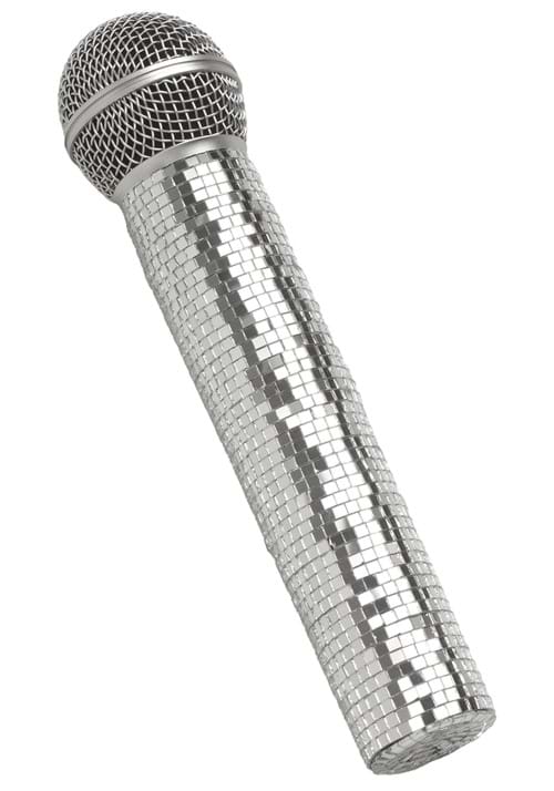 Disco Tile Costume Microphone Accessory - US 3412