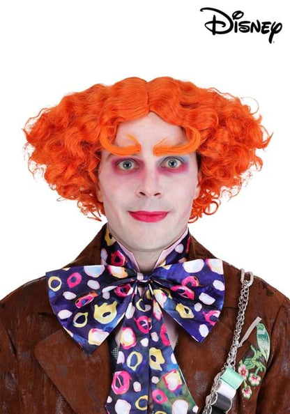 Adult Disney Mad Hatter Costume Wig & Eyebrows - US 4134