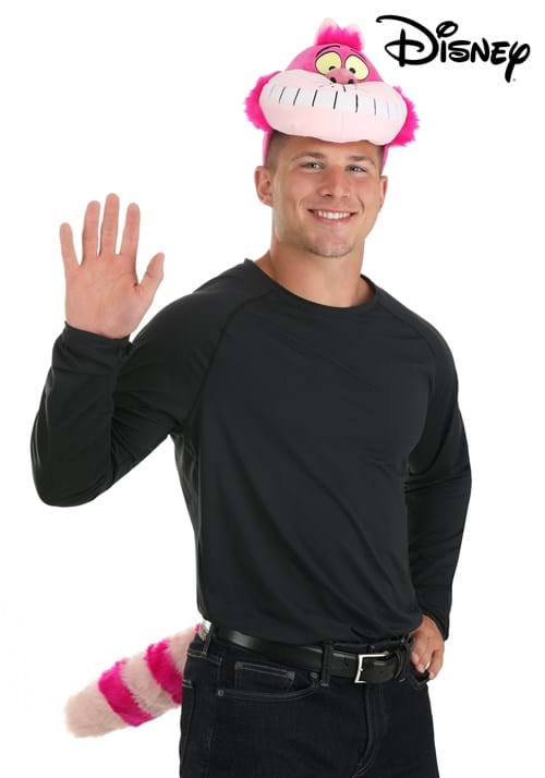 Disney Plush Cheshire Cat Headband & Tail Costume Kit - US 9472