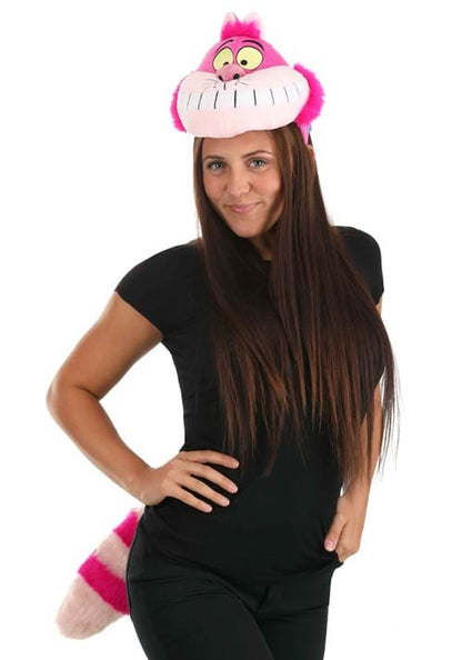 Disney Plush Cheshire Cat Headband & Tail Costume Kit - US 9472