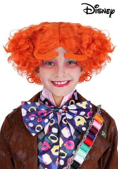 Disney Child Mad Hatter Costume Wig & Eyebrows - US 0021