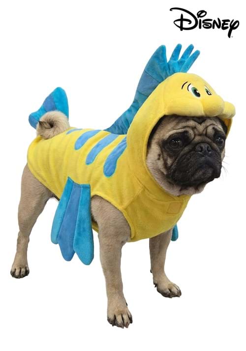 Disney Little Mermaid Flounder Pet Costume - US 7138