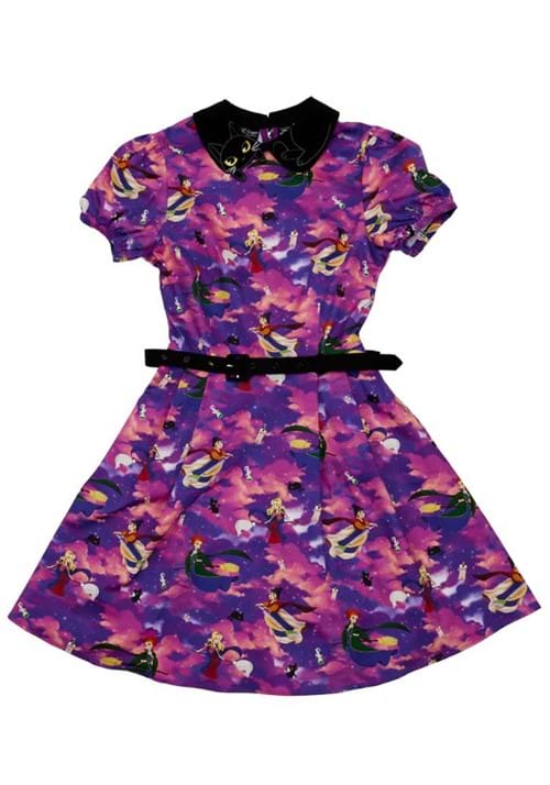 Stitch Shoppe by Loungefly Disney Hocus Pocus Sunset Sanderson Sisters Natasha Dress - US 2518