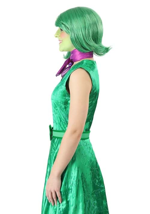 Women's Disney Inside Out Disgust Wig, Scarf & Belt Costume Kit - US 1969