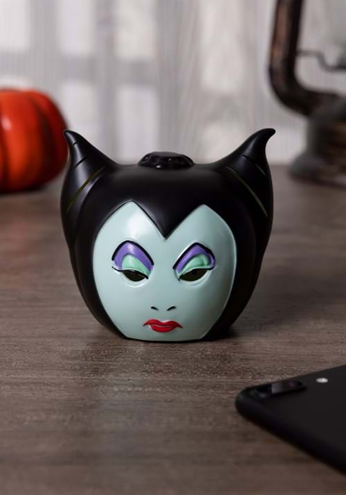 3-Inch Disney Maleficent Light Up Pumpkin Decoration - US 9238