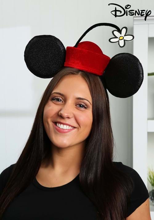 Disney Minnie Mouse Vintage Flower Costume Hat - US 4952