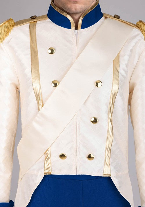 Men's Disney The Little Mermaid Prince Eric Wedding Costume - US 8527