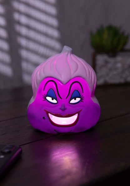 3-Inch Disney Ursula Light Up Pumpkin Decoration - US 1292