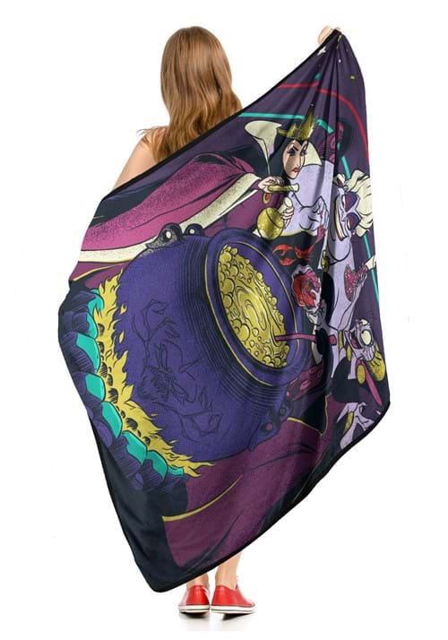 Disney Villains Cooking Up Some Trouble Micro Raschel Throw Blanket - US 6250