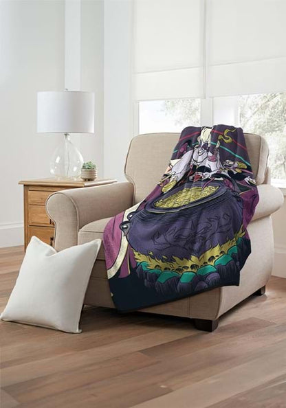 Disney Villains Cooking Up Some Trouble Micro Raschel Throw Blanket - US 6250