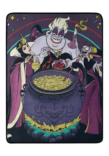 Disney Villains Cooking Up Some Trouble Micro Raschel Throw Blanket - US 6250