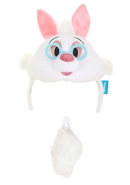 Disney Kid's White Rabbit Plush Headband & Tail Kit - US 2712